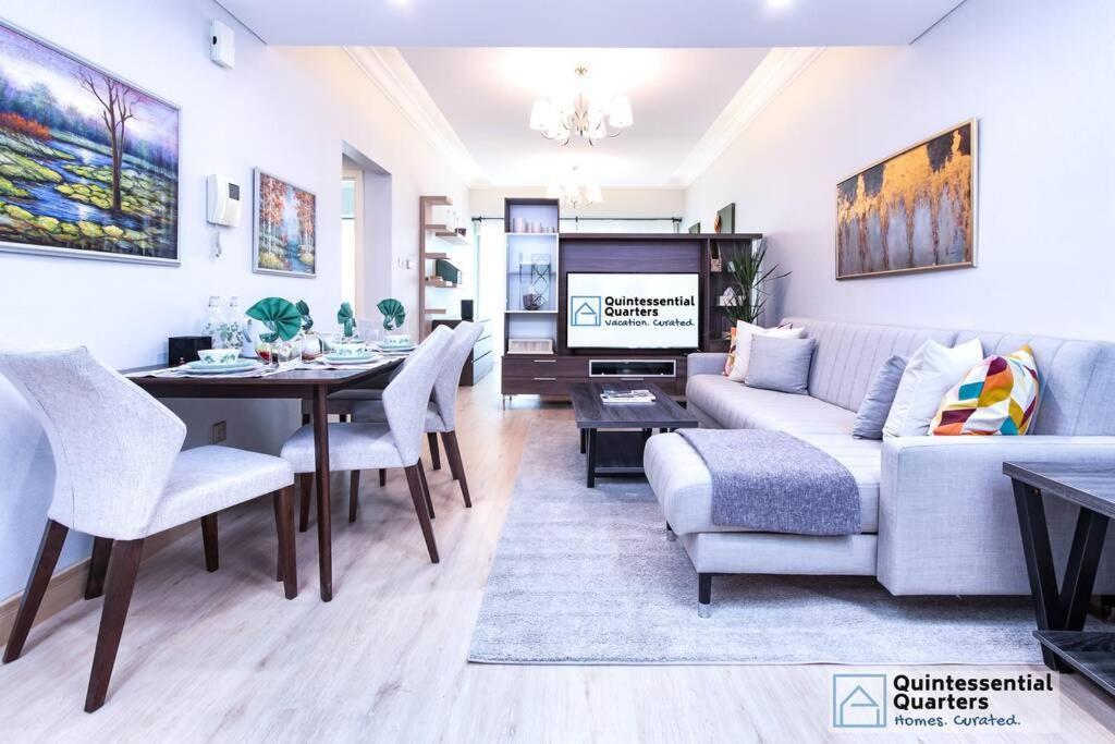 Downtown Cozy Home + Partitioned Living Room Dubai Exterior foto